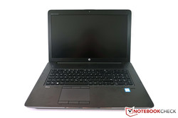 In review: HP ZBook 17 G3. Test model courtesy of HP Germany.
