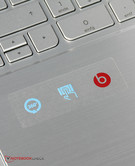 HP lägger stor tyngdvikt på de olika arbetslägena, pekplattan och Beats Audio