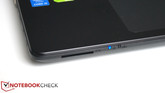 SD-kortplatsen på Acers laptop