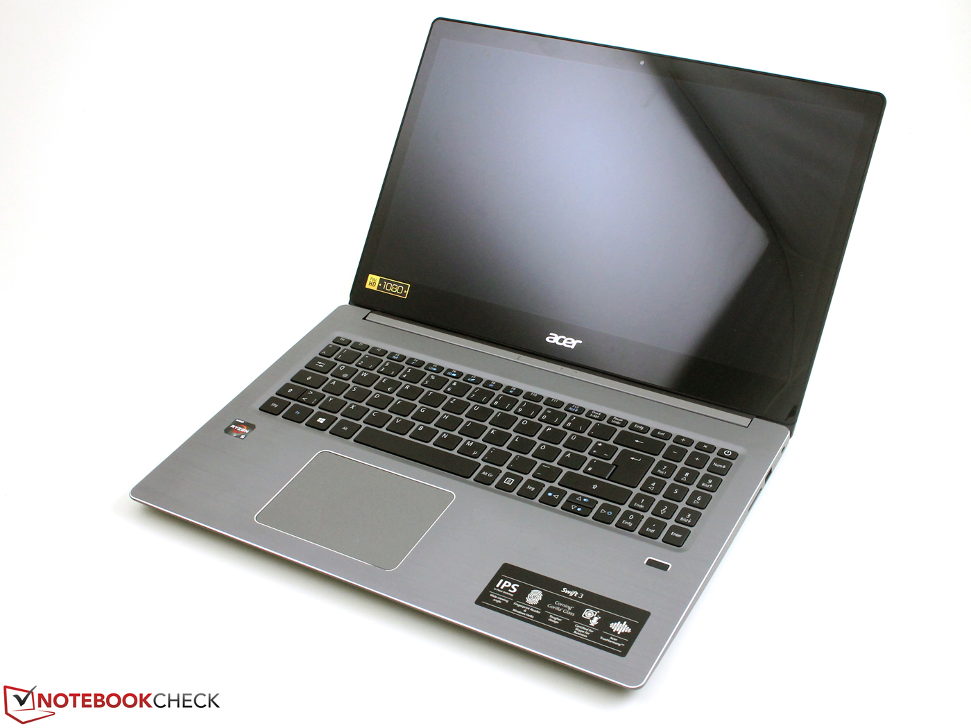 Test: Acer Swift 3 SF315 (Ryzen 5 2500U, Vega 8, 256 GB, FHD) Laptop