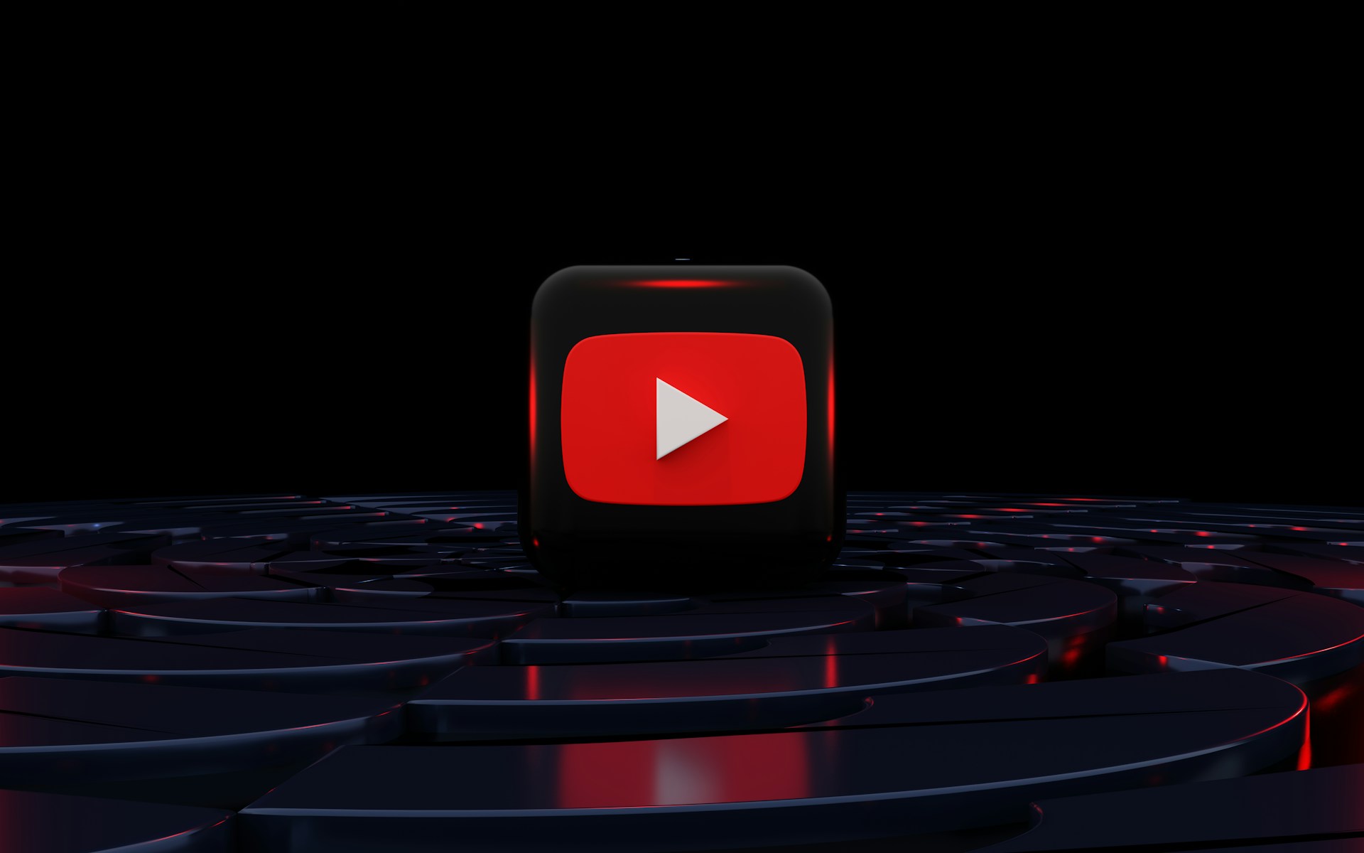 3D YouTube-logotyp (Bildkälla: BoliviaInteligente - Unsplash)