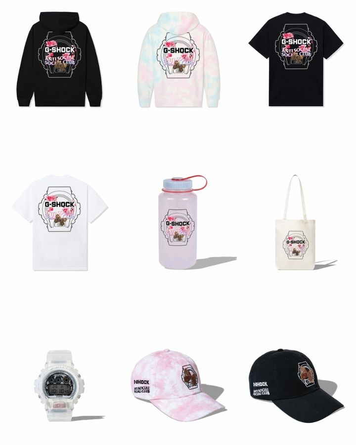 Kollektionen Casio G-Shock x Anti Social Social Club