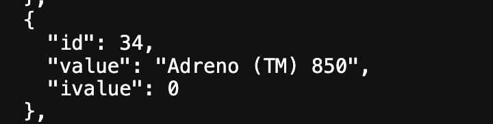 Geekbench-listning av iQOO Pad Ultra.