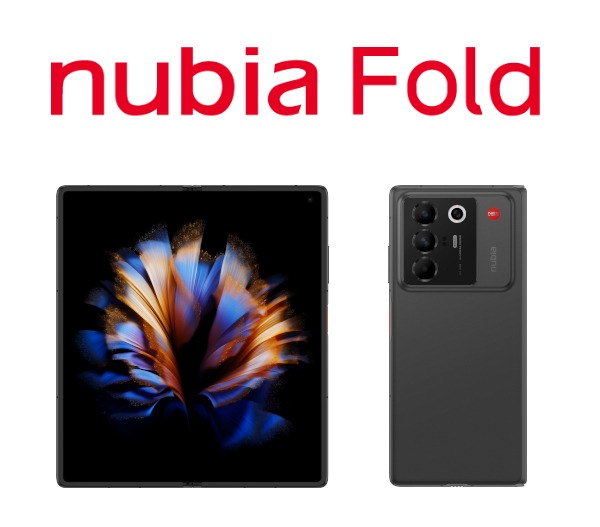 Nubia Fold kommer att vara Nubias första vikbara smartphone i bokstil. (Bildkälla: Evan Blass)