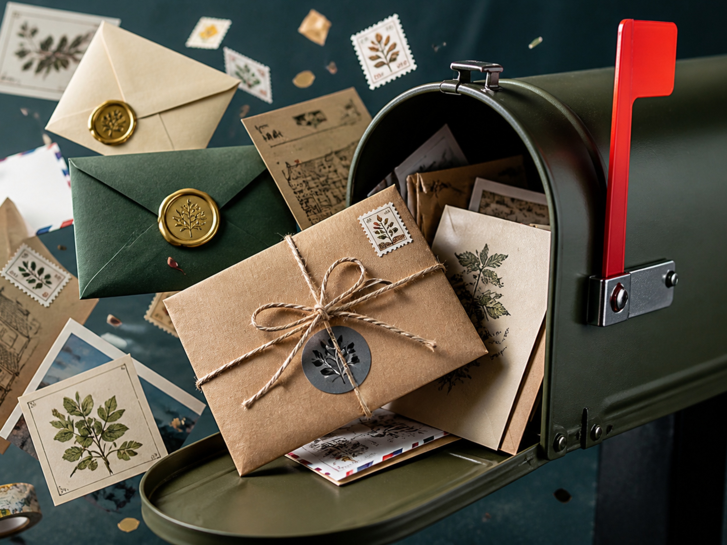 SnailMail är ett koncept där kreatörer skickar fysisk post till betalande prenumeranter.