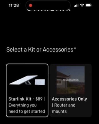 Starlink automatdiskavtal.