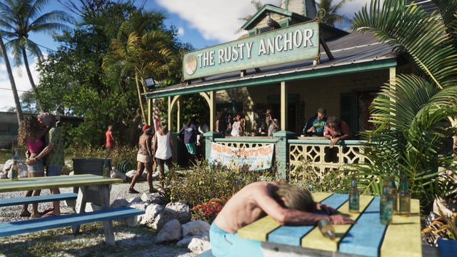 En skärmdump av baren The Rusty Anchor från GTA 6.