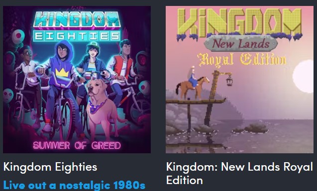 Den första nivån innehåller dessa 2 spel (Bildkälla: Humble Bundle)