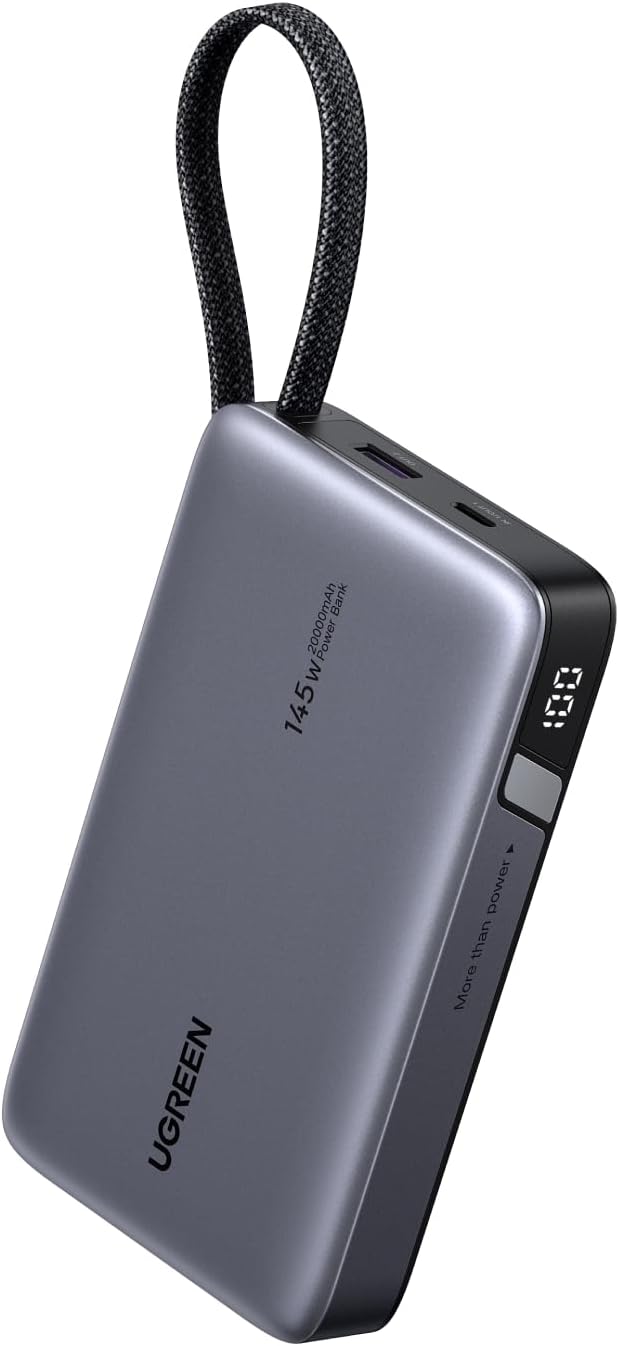 Ugreen Nexode Power Bank 20.000 mAh 145W. (Bildkälla: Ugreen)