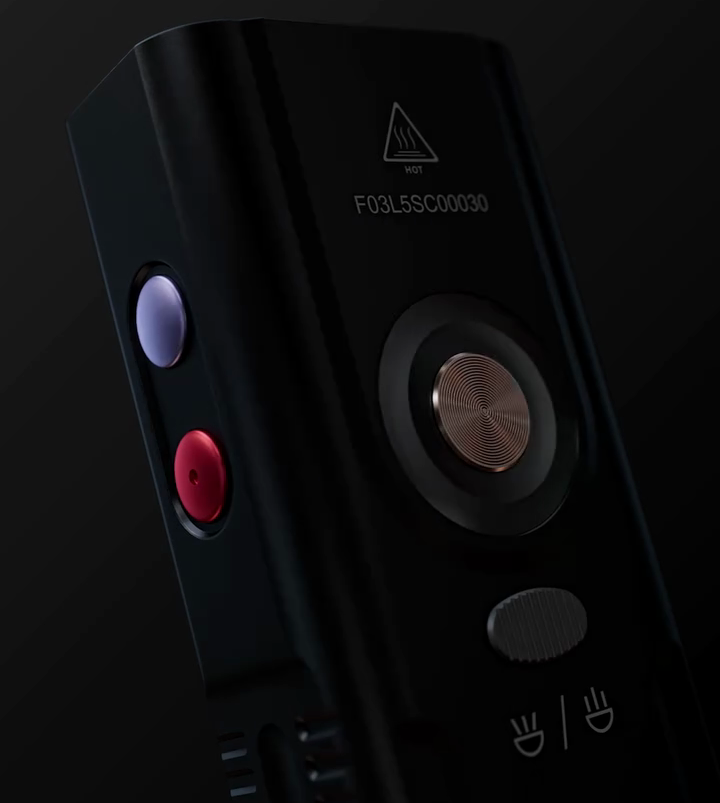 Ficklampan har förvånansvärt många knappar (Bildkälla: Fenix)