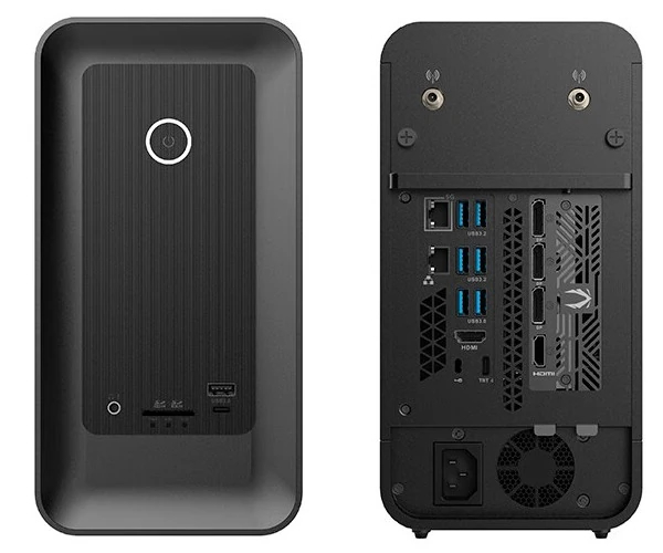 Ett stort antal och en mängd olika portar erbjuds. (Bildkälla: Zotac via ITHome)