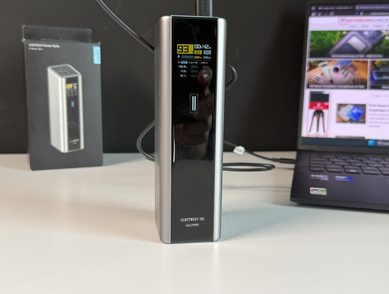 Cuktech 15 Ultra Powerbank Test