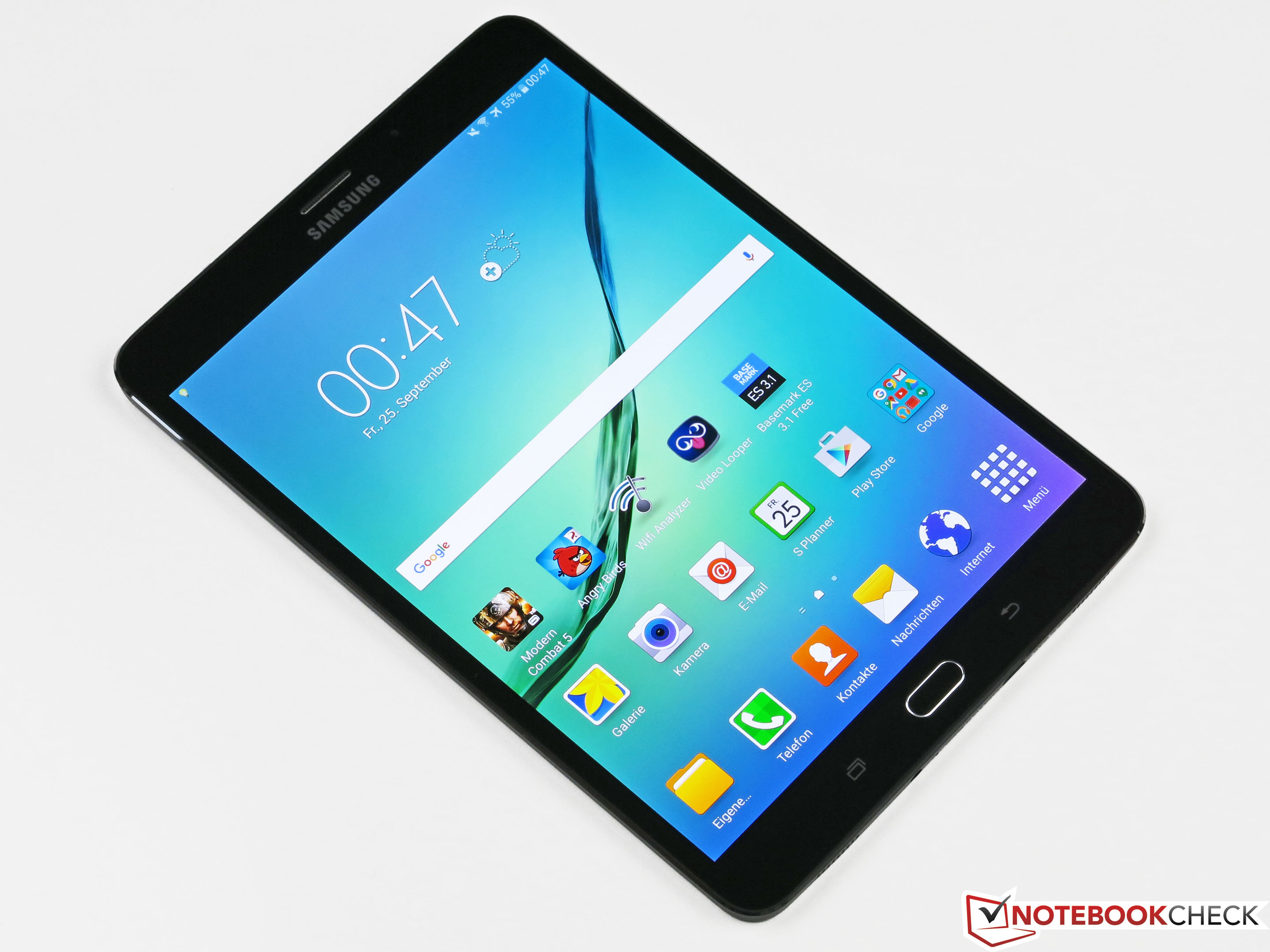 Test: Samsung Galaxy Tab S2 8.0 LTE surfplatta sammanfattning  Notebookcheck.se