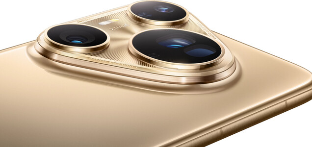 Huawei Pura 80 Ultras trippelkamerasystem med en telephoto-modul med dubbla linser (Bildkälla: Huawei)