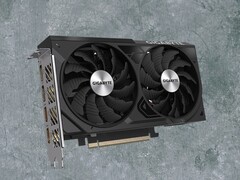 Vi kanske får se några kompakta RTX 5060 Ti-kort med bara två fläktar, som Gigabyte Windforce RTX 4060 Ti på bilden här. (Bildkälla: Gigabyte, Unsplash, redigerad)