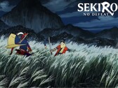 En skärmdump från trailern till ”Battle of the Silvergrass Fields” i Sekiro: No Defeat