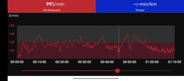 Pulsmätning med Polar H10-bröstbälte