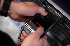 En SSD för företag från SanDisk. Priserna på flashminnen har stigit flera gånger under det senaste året.