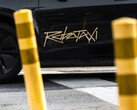 Logotypen för Tesla Robotaxi-plattformen för samåkning på den nya Model Y. (Bildkälla: @artsimage/X)