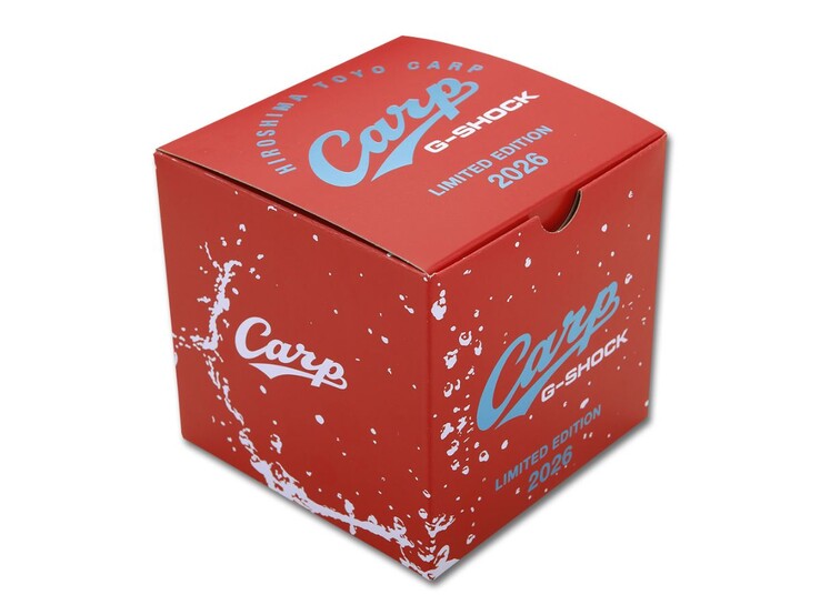 2026 Casio G-Shock x Hiroshima Toyo Carp GA-2100X. (Bildkälla: Hiroshima Toyo Carp butik)