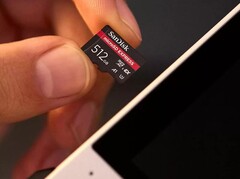 Ett SanDisk SD-kort på 512 GB (Bildkälla: SanDIsk)
