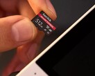 Ett SanDisk SD-kort på 512 GB (Bildkälla: SanDIsk)