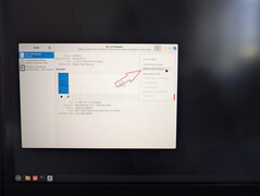 3. Välj det interna lagringsutrymmet till vänster och använd sedan menyn för att återställa diskavbildningen