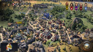 Bild: En skärmdump från spelet Sid Meier's Civilization VII.