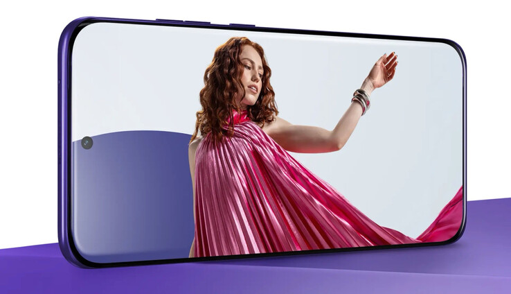 Edge 70 Fusion Plus har en fyrkantig skärm.