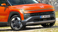 Hyundai Tucson (2026): Rendering visar den nya generationen av den framgångsrika SUV:en. (Bildkälla: Motor1)