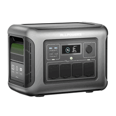 Det bärbara kraftverket Allpowers R1500 Lite har ett 1 056 Wh LiFePO₄-batteri som ger en toppeffekt på 1 600 W (Bildkälla: Allpowers)
