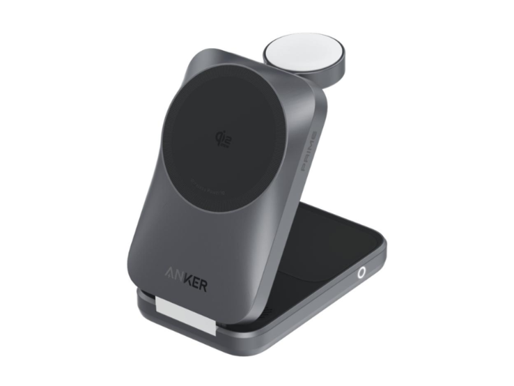 Anker Prime trådlös laddningsstation (3-i-1, MagGo, AirCool, hopfällbar)