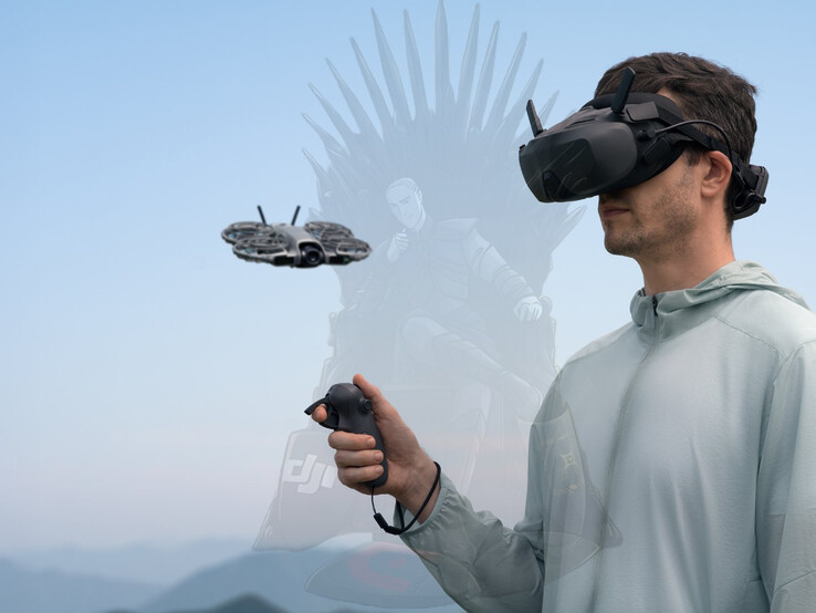 DJI Neo 2 flygs med ett par DJI Goggles N3. (Bildkälla: via Igor Bogdanov)