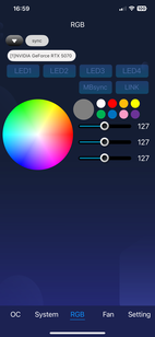 RGB-inställningar
