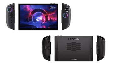 Legion Go 2 kommer att finnas tillgänglig i svart vid lanseringen. (Bildkälla: Evan Blass)