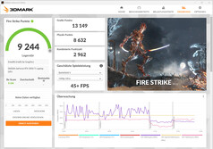 Fire Strike (nätdrift, Super Battery)