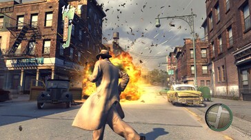 Bild: En skärmdump från spelet Mafia II (Classic).