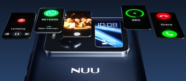Nuu B40:s Vista Display kan användas för olika funktioner. (Bildkälla: Nuu)