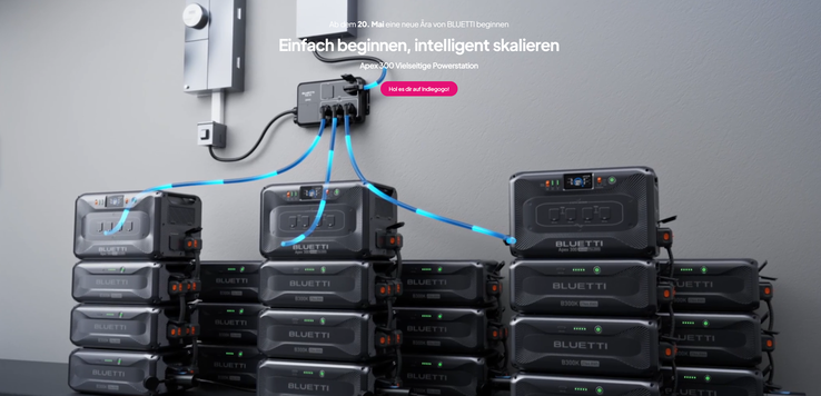 Moduluppbyggnad för hela huset (Bildkälla: Skärmdump Bluettis webbplats)