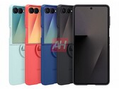 Samsung Galaxy Z Flip 7 kommer att få många färgglada fodral (Bildkälla: Android Headlines)