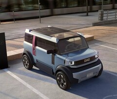 Den eldrivna stadsbilen Dacia Hipster (Bildkälla: Dacia)