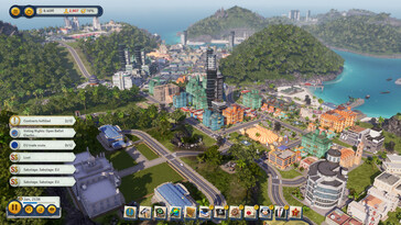 På bilden: En skärmdump från spelupplevelsen i Tropico 6.
