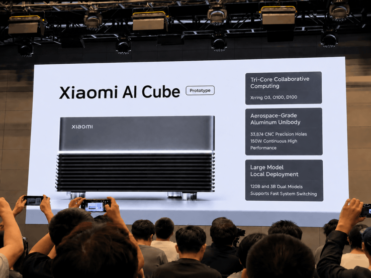 Prototyp av Xiaomi AI Cube med Xring O3-, O100- och D100-chip (maskinöversatt)