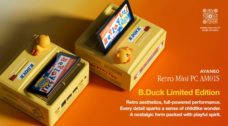 Ayaneo AM01S kommer också att finnas tillgänglig i färgalternativet B.Duck Limited Edition. (Bildkälla: Ayaneo)