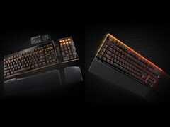 Vänster: Var tyst! Dark Mount med modulär numerisk knappsats och Media Dock. Höger: be quiet! Light Mount med RGB-stämningsbelysning. (Bildkälla: be quiet!)