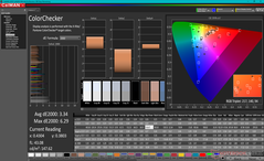 ColorChecker före kalibrering