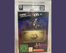 En 85+ graderad New Nintendo 3DS XL Majora's Mask Limited Edition-konsol förseglad i ett akrylfodral (bildkälla: r/consoles)