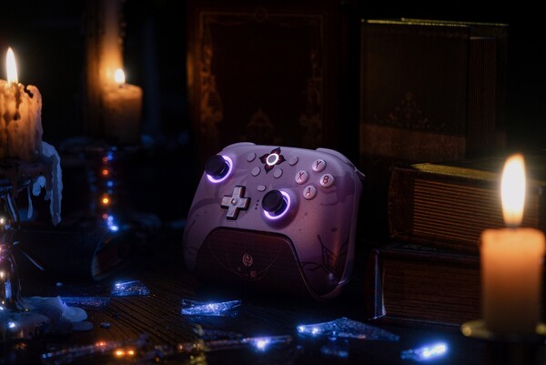 8BitDo Ultimate 2 Wireless Controller (Honkai: Star Rail - Evernight) har RGB-ljusringar. (Bildkälla: 8BitDo)