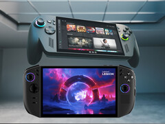 Asus ROG Xbox Ally X sitter ovanför Lenovo Legion Go 2 (Bildkälla: Xbox Gaming, Lenovo med redigeringar)