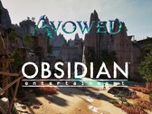 Banner för Avowed och Obsidian Entertainment visas